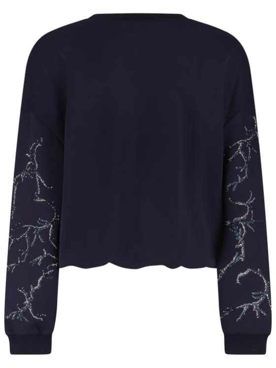 Nukus Suzanne Pullover Strass donkerblauw - Afbeelding 6
