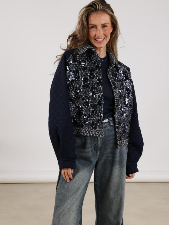 Nukus Milou Jacket Paillet donkerblauw - Afbeelding 2