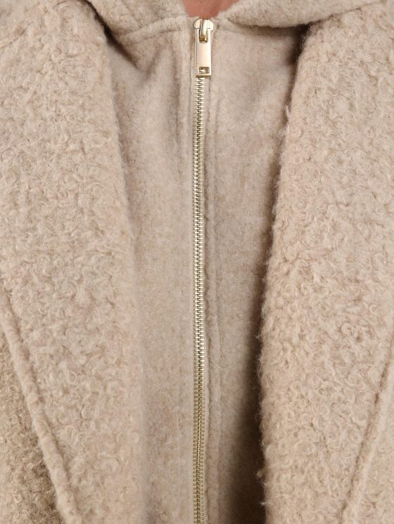 Nukus Inna Jacket Boucle zand - Afbeelding 5