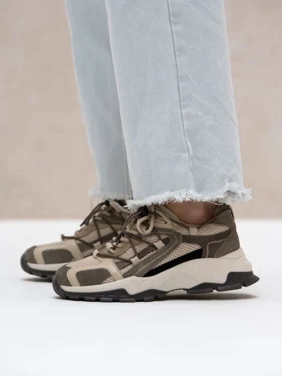 DWRS Isola Mesh Sneakers elefante beige