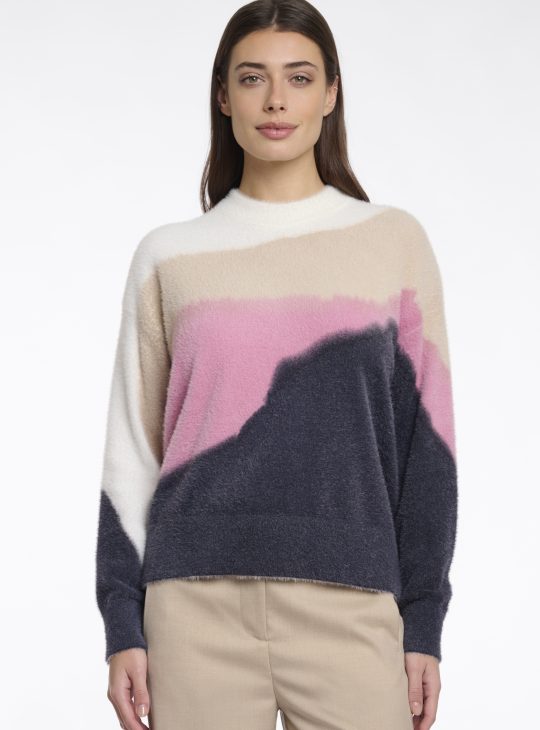 Rino & Pelle Berdie Sweater pink watercolour