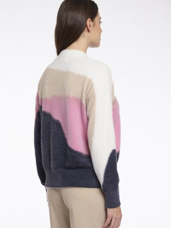 Rino & Pelle Berdie Sweater pink watercolour - Afbeelding 2
