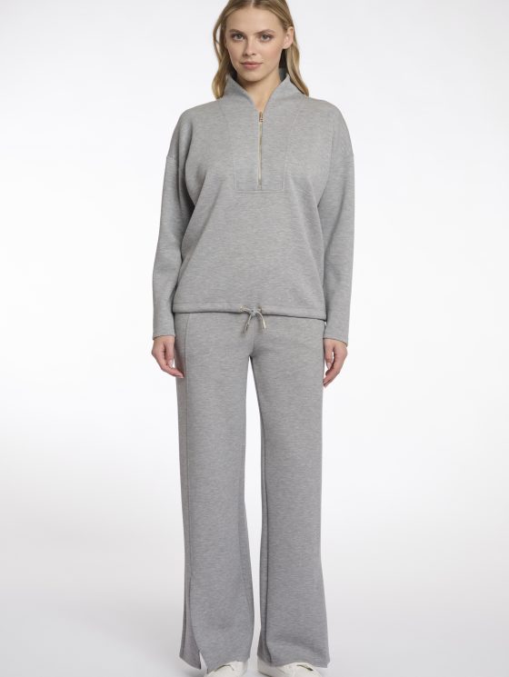Rino & Pelle Lexi Broek grey melange
