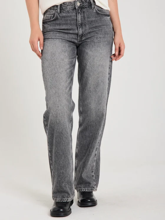 Freequent Celine Jeans Broek vintage grey denim - Afbeelding 3