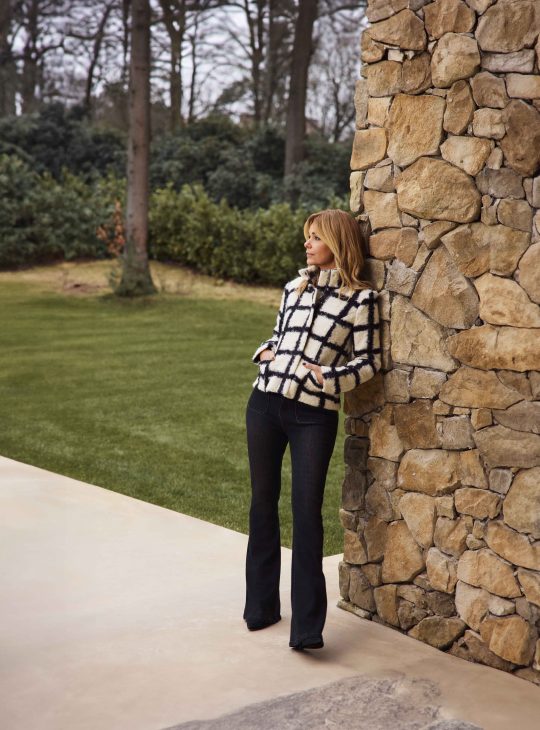 G-maxx Kylie Coat offwhite zwart