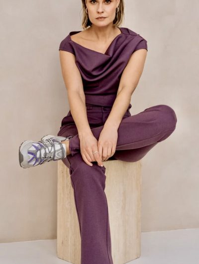 Maicazz Philis Top wood violet