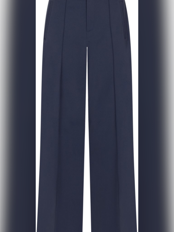 Zoso Noura Travelstof Broek donkerblauw