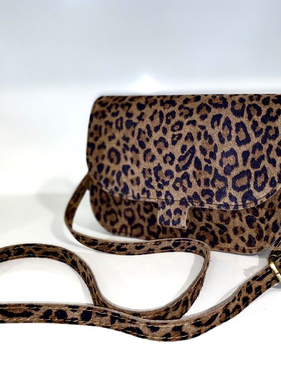 Flora Tas Suede Leopard 58 T222 - Afbeelding 4