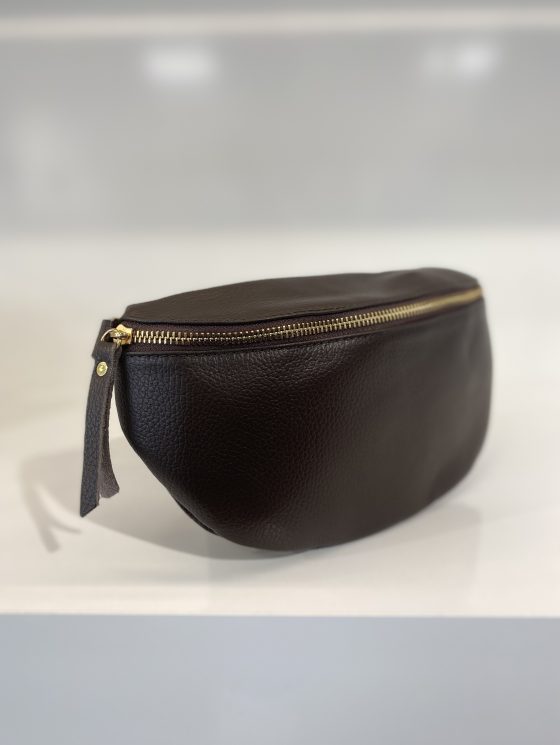 Fanny Pack Crossbody Tas Leer Bruin T223 - Afbeelding 2