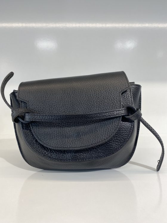 Vera Pelle Tas Leer Zwart T235 - Afbeelding 4