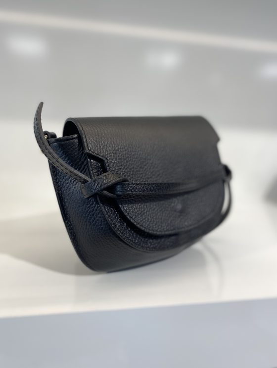 Vera Pelle Tas Leer Zwart T235 - Afbeelding 2