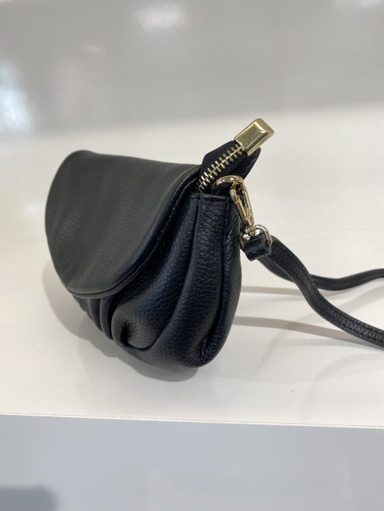 Pelle Tas Zwart Leer T237 - Afbeelding 2