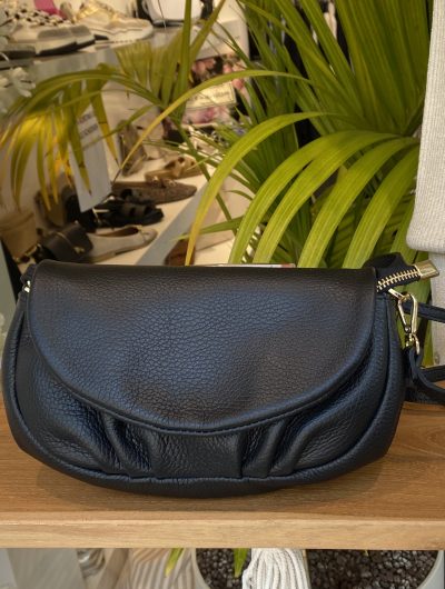 Pelle Tas Zwart Leer T237