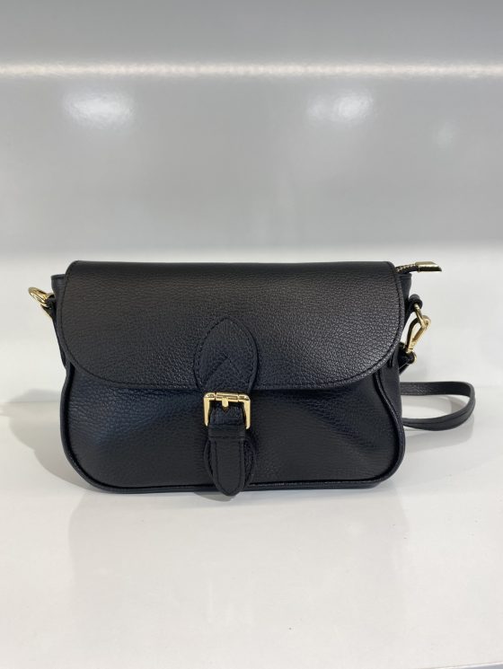 Pelle Tas Leer Zwart Drop T239 - Afbeelding 2