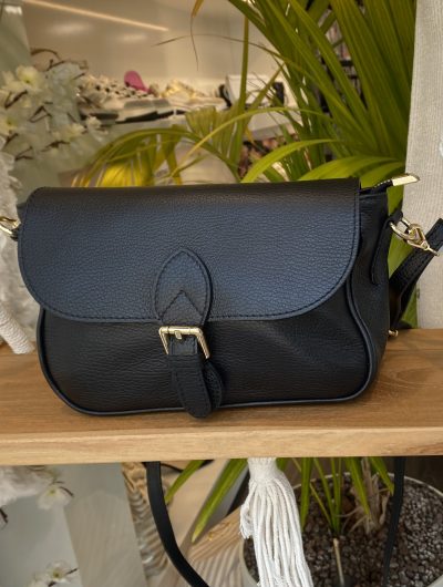 Pelle Tas Leer Zwart Drop T239