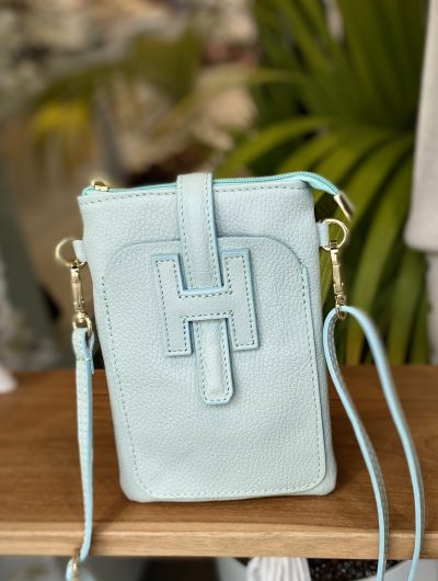 Tas Leer Mint H-Gesp T242