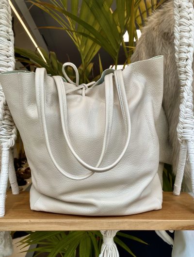 Shopper Tas Strik Leer Kit T509