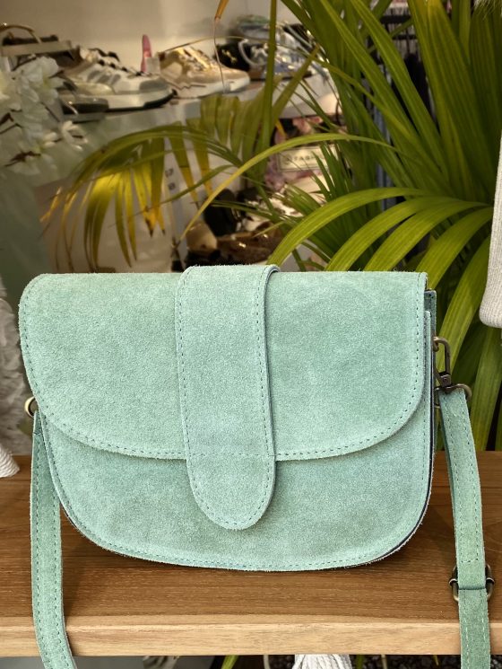 Maan Tas Suede Mint T230