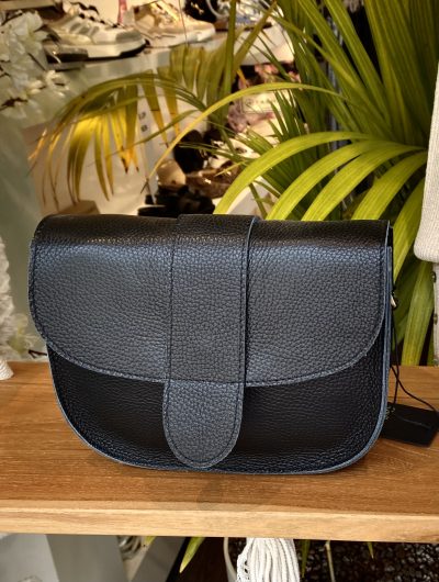 Maan Tas Leer Zwart T230