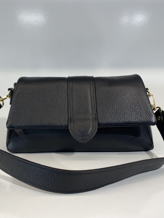 Tas Leer Zwart T260 - Afbeelding 2