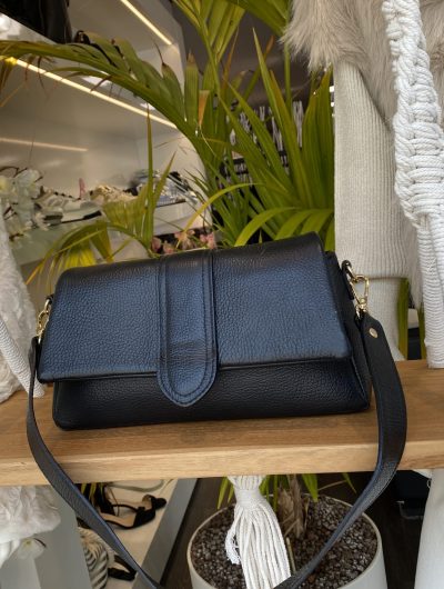 Tas Leer Zwart T260
