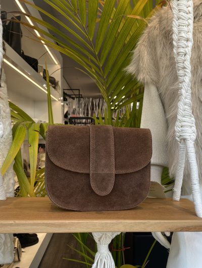 Maan Tas Suede Bruin T230