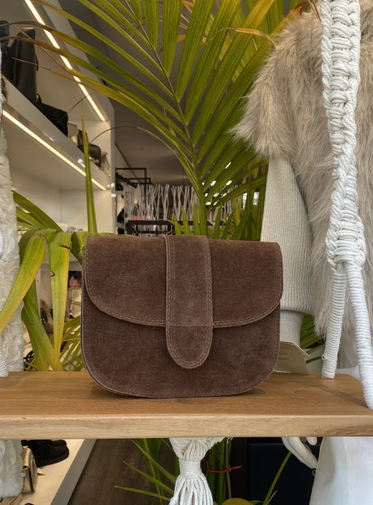 Maan Tas Suede Bruin T230