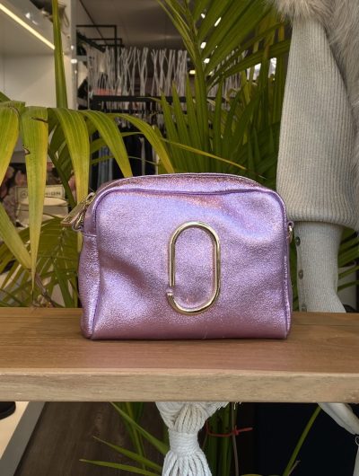 Tas Metallic Lila/Goud T279