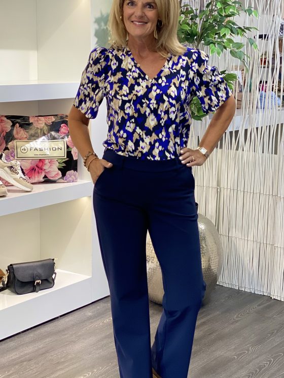 Lady Day Travelstof Aya Top faye print - Afbeelding 2