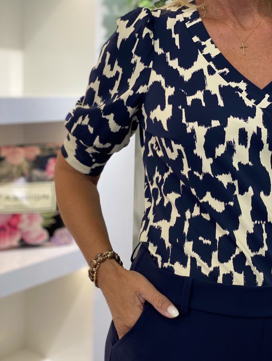 Lady Day Travelstof Alice Top rivka print - Afbeelding 3
