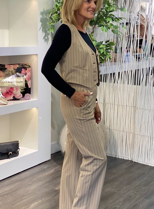 Lady Day Travelstof Milana Broek kaitlyn stripe