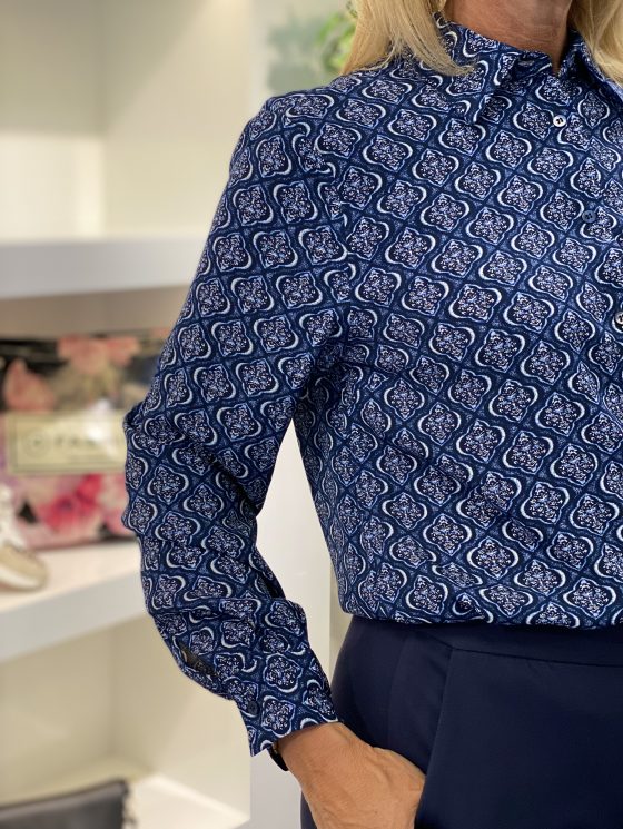 Freequent Lovy Blouse salute w. moonbeam - Afbeelding 4
