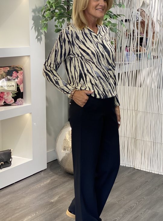 Maicazz Zizo Pattiwide Broek zwart