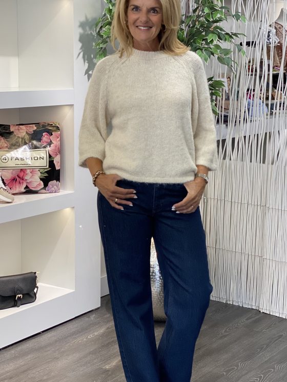 Freequent Grslulu Pullover moonbeam melange - Afbeelding 2