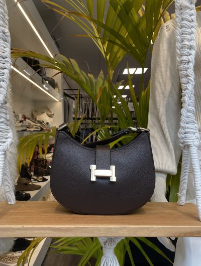 Inez Tas Classic Grain Dark Black T285