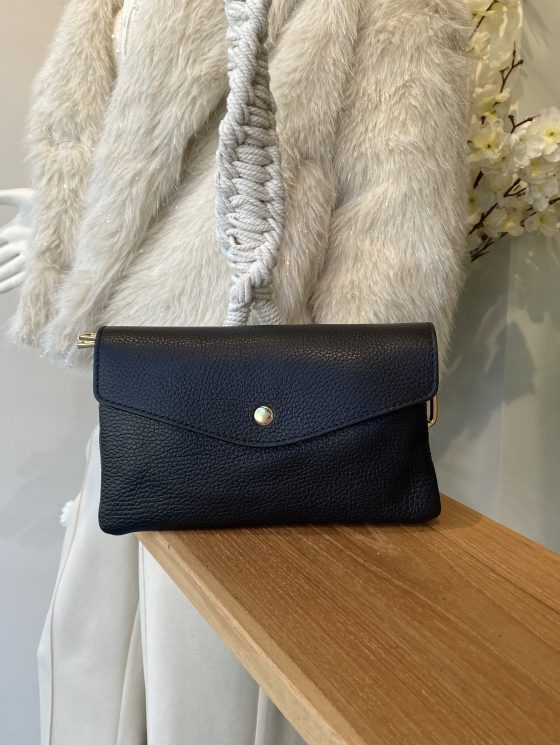 Maya Tas Classic Grain Zwart T291