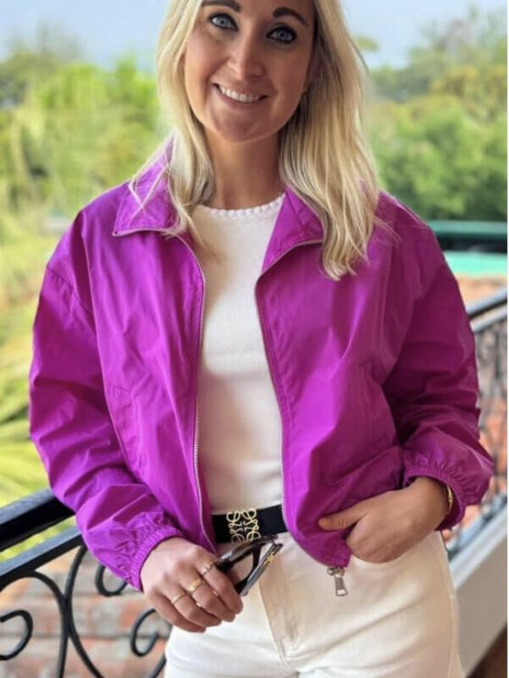 Azzurro jas fuchsia