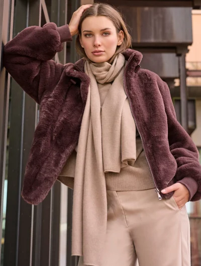 Rino & Pelle Ambra Jacket chocolate bean