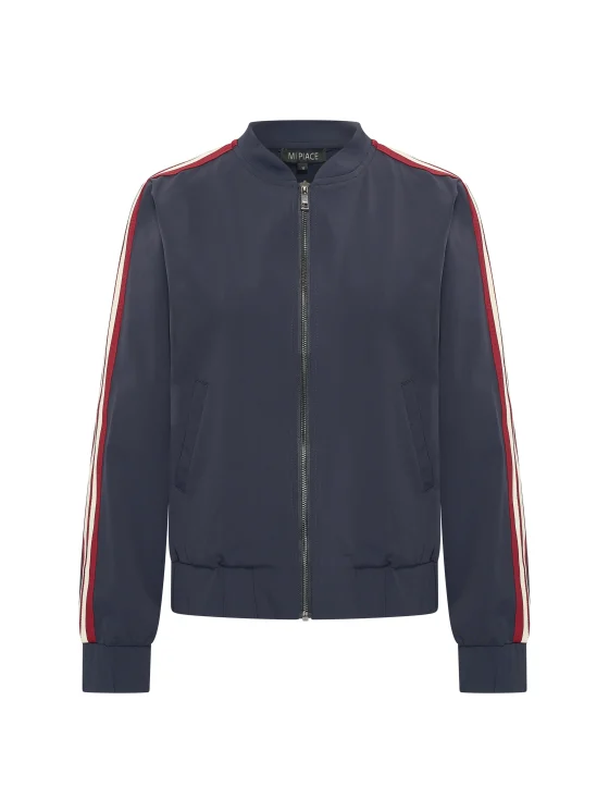 Mi Piace Travelstof Bomber Jack Tape 202670 donkerblauw - Afbeelding 4