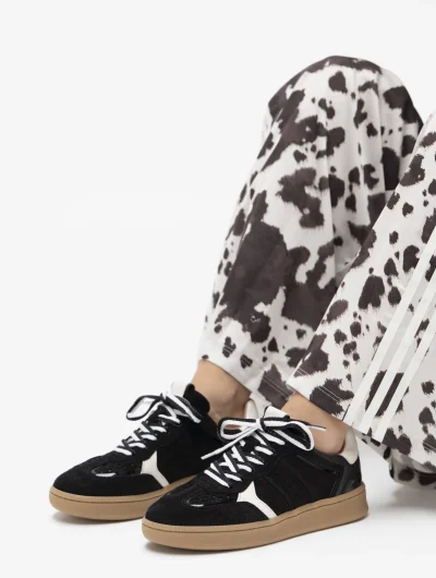 DWRS Mirabel Verniz Sneaker zwart offwhite