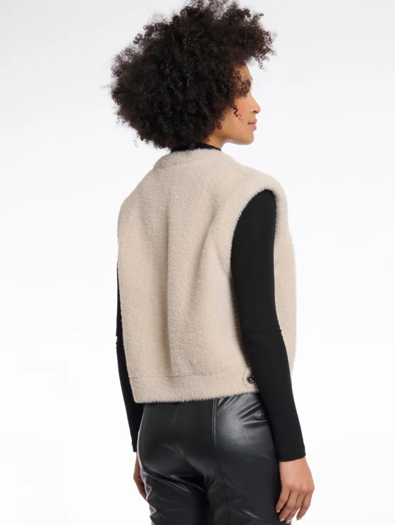Rino & Pelle Elona Gilet stone - Afbeelding 2