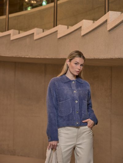 Rino & Pelle Bubbly Vest blue shadow