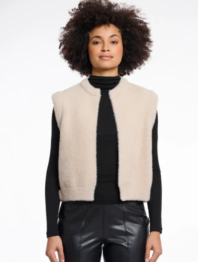 Rino & Pelle Elona Gilet stone