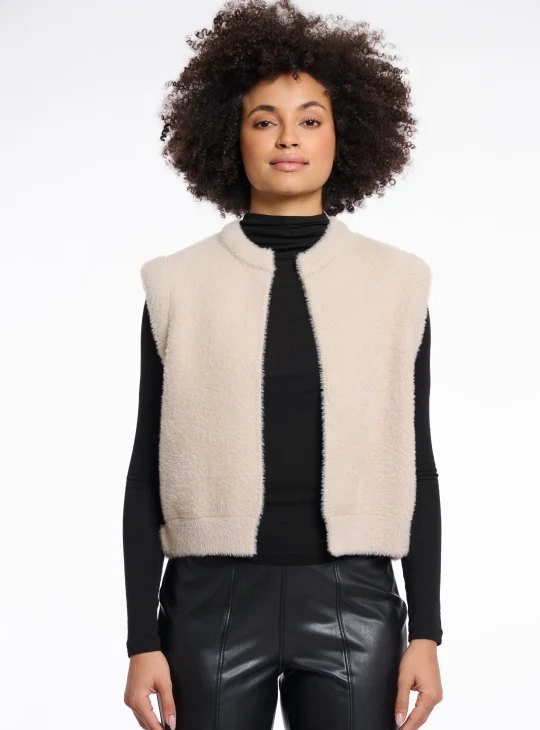 Rino & Pelle Elona Gilet stone