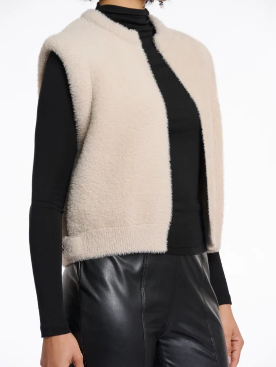 Rino & Pelle Elona Gilet stone - Afbeelding 3