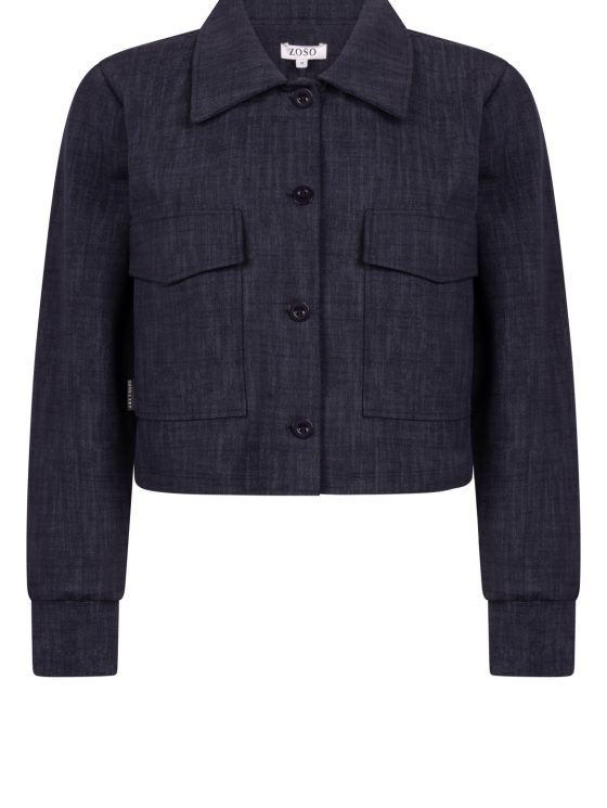 Zoso Susan Jacket navy denim - Afbeelding 4