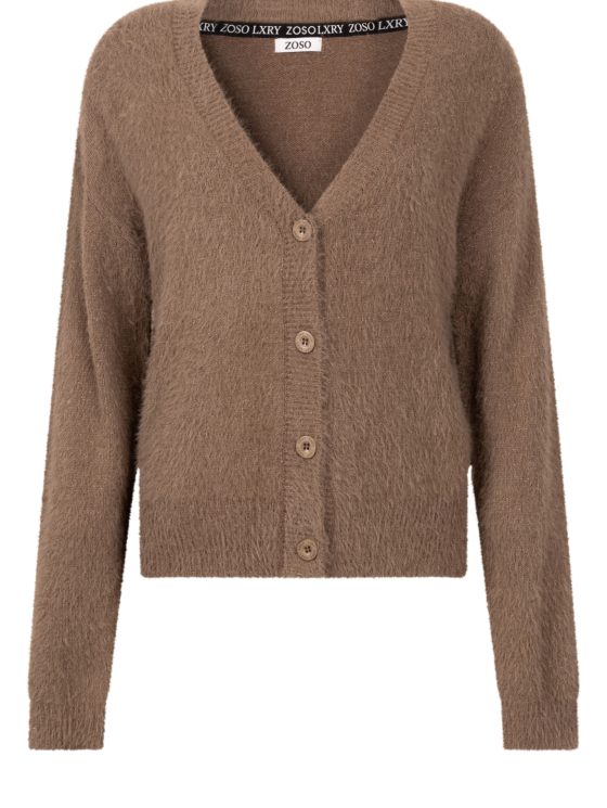 Zoso Patty Vest mocha - Afbeelding 2