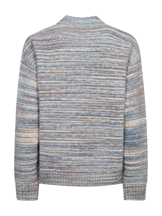 Freequent Grsclas Vest star offwhite w. baby blue - Afbeelding 2