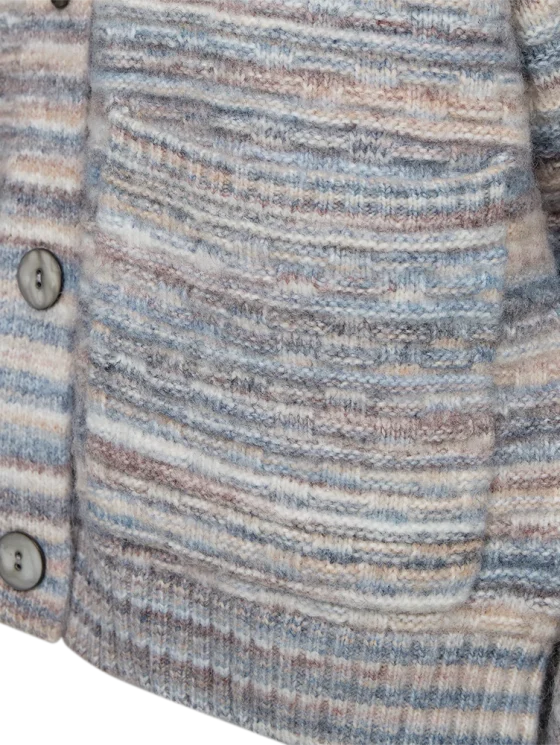 Freequent Grsclas Vest star offwhite w. baby blue - Afbeelding 3