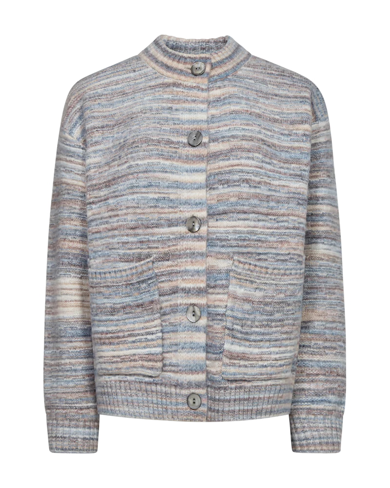 Freequent Grsclas Vest star offwhite w. baby blue - Afbeelding 4